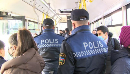 Maska taxmayanlar marşrut avtobuslarından düşürüldü - VİDEO